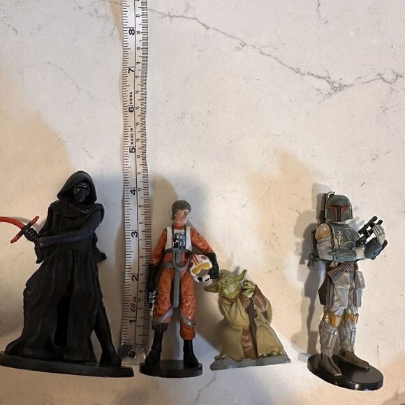 9 Star Wars The Force Awakens Deluxe Playset Figurine Disney 2015 - Picture 14 of 14